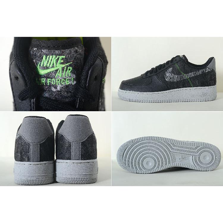 AIR FORCE 1 '07 LV8 ナイキ エア フォース ブラック×グレー メンズ