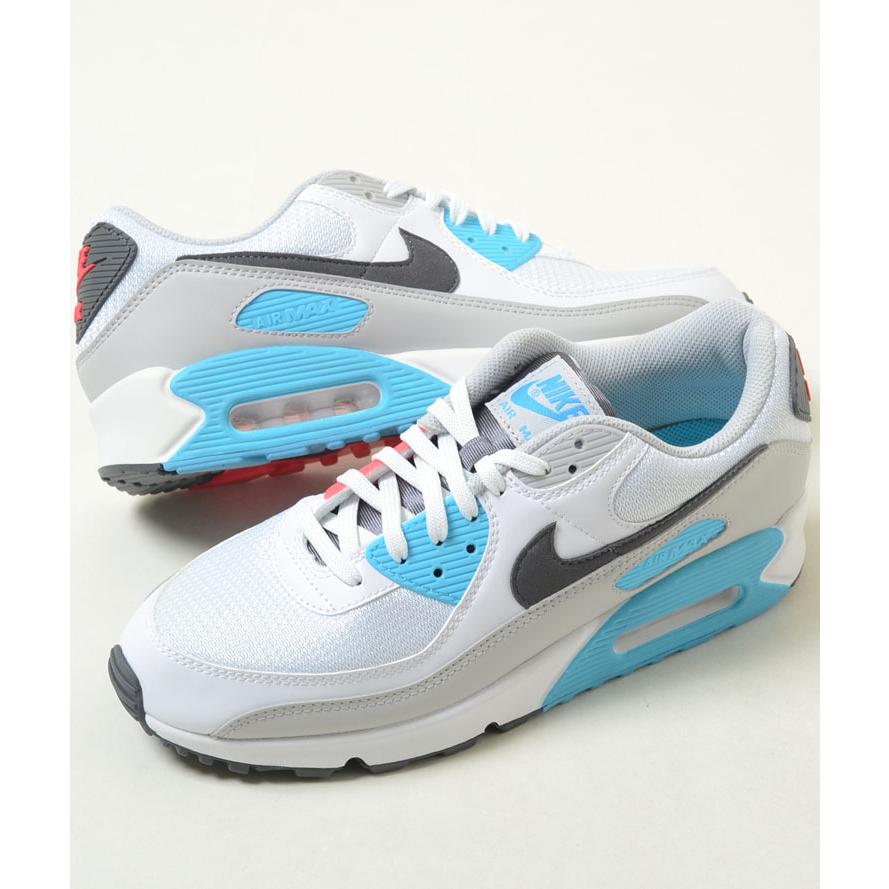 Nike Air Max 90 ナイキ エアマックス 90 ホワイト スウォッシュグレー メンズ スニーカー Cv 100 Cv 100 Honey 通販 Yahoo ショッピング