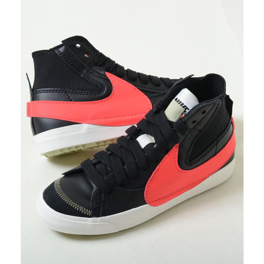 NIKE BLAZER MID '77 JUMBO ナイキ ブレザー ミッド '77 ジャンボ ブラックｘレッド メンズ スニーカー　dd3111-001｜eco-styles-honey