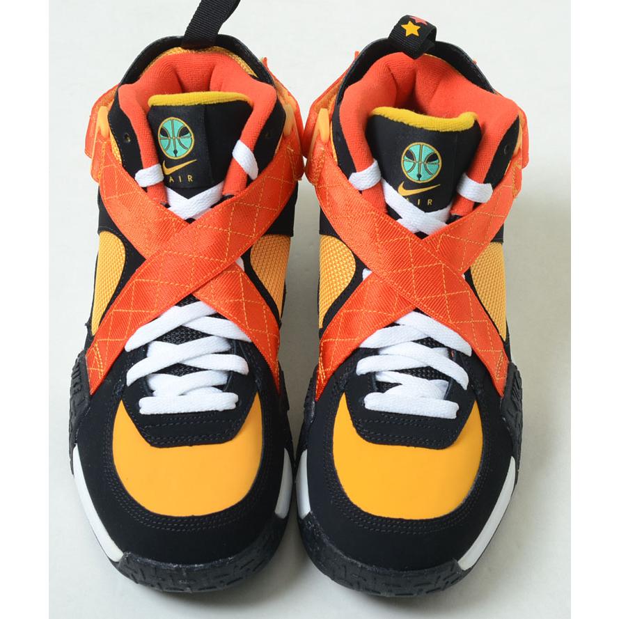 NIKE AIR RAID ナイキ エア レイド ブラック×オレンジ 黒 メンズ スニーカー dd9222-001｜eco-styles-honey｜03