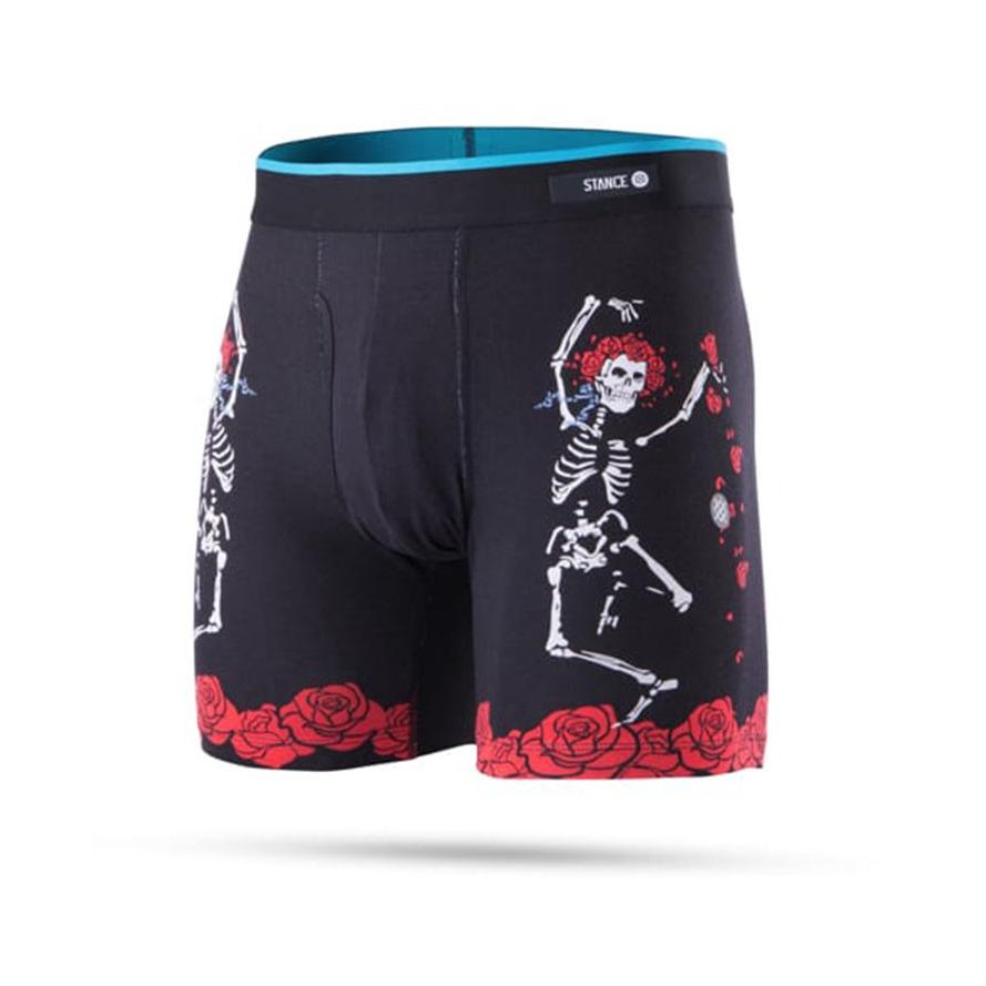 Stance Grate Ful Dead スタンス グレイト フル デッド アンダーウエア ボクサーブリーフ Dead Head メンズ ブラック 下着 パンツ ストリート スケーター Deadheadbb Honey 通販 Yahoo ショッピング