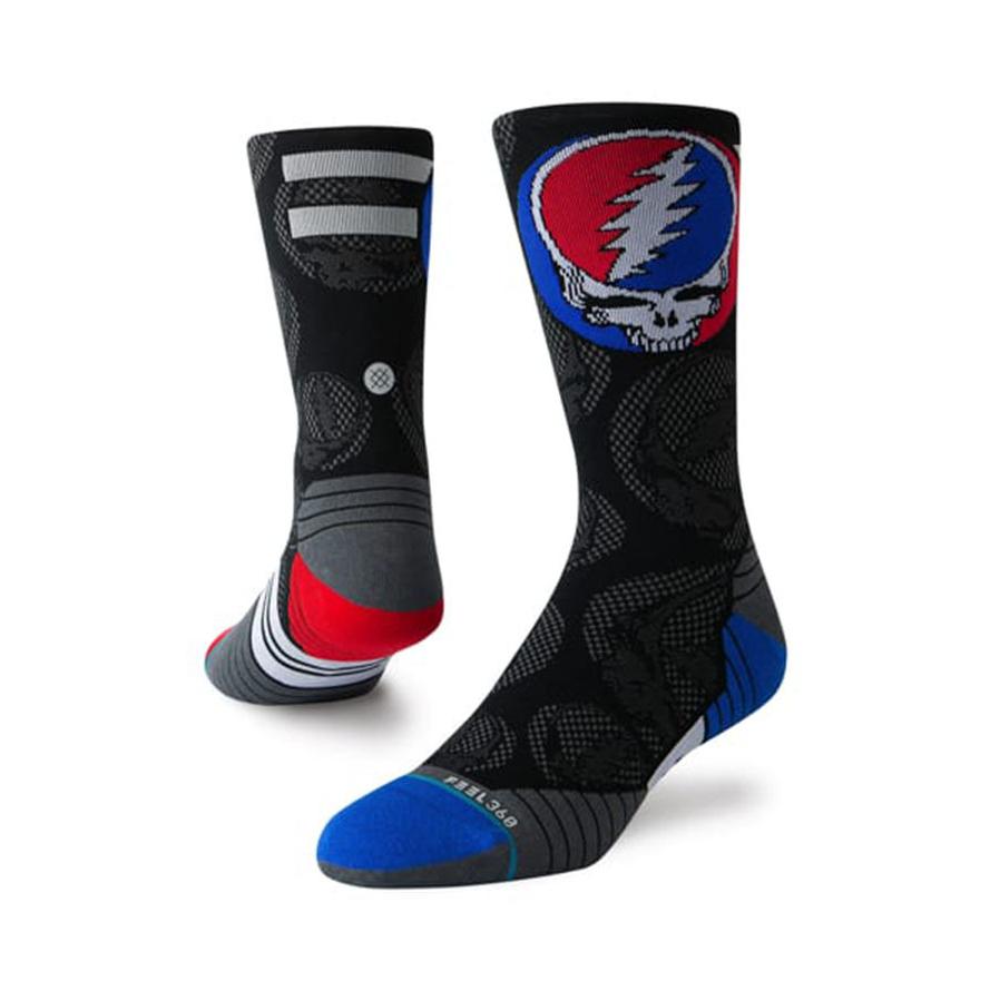 STANCE（スタンス） STANCE SOCKS DEAD HEAD CREW THE GRATEFUL DEAD ソックス デッド ヘッド ...