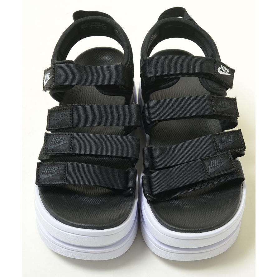 WMNS NIKE ICON CLASSIC SANDAL ウィメンズ ナイキ アイコン クラシック 厚底 サンダル ブラック 黒 レディース サンダル dh0223-001｜eco-styles-honey｜03