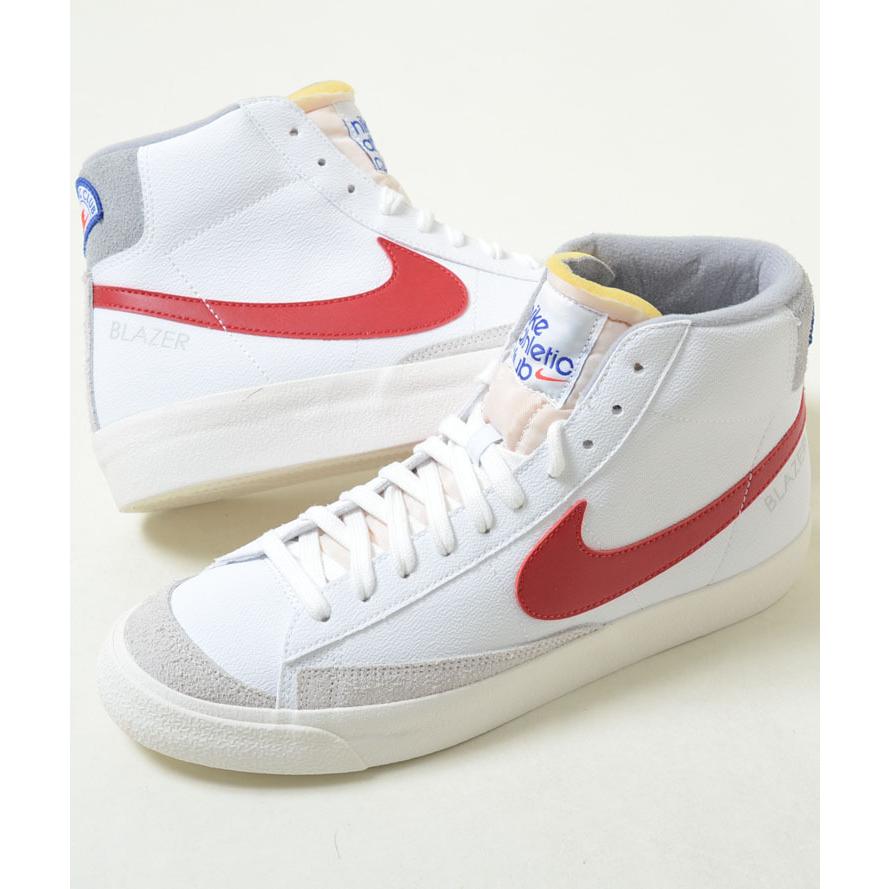 NIKE BLAZER MID ナイキ ブレザー ミッド '77 ホワイト×レッド 白×赤 メンズ スニーカー :dh7694-100:HONEY - 通販 - Yahoo!ショッピング