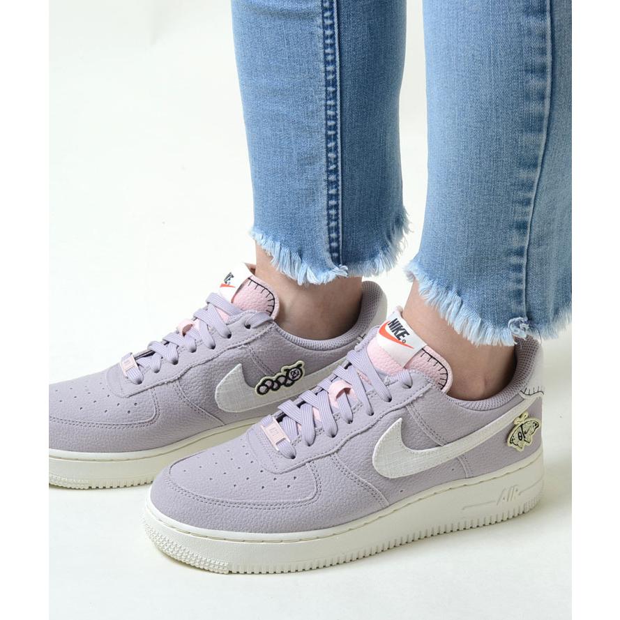 NIKE W AIR FORCE 1 '07 SE NN ナイキ ウィメンズ エア フォース 1 07 SE NN ラベンダーｘホワイトｘピンク 白 レディース スニーカー dj6378-500｜eco-styles-honey