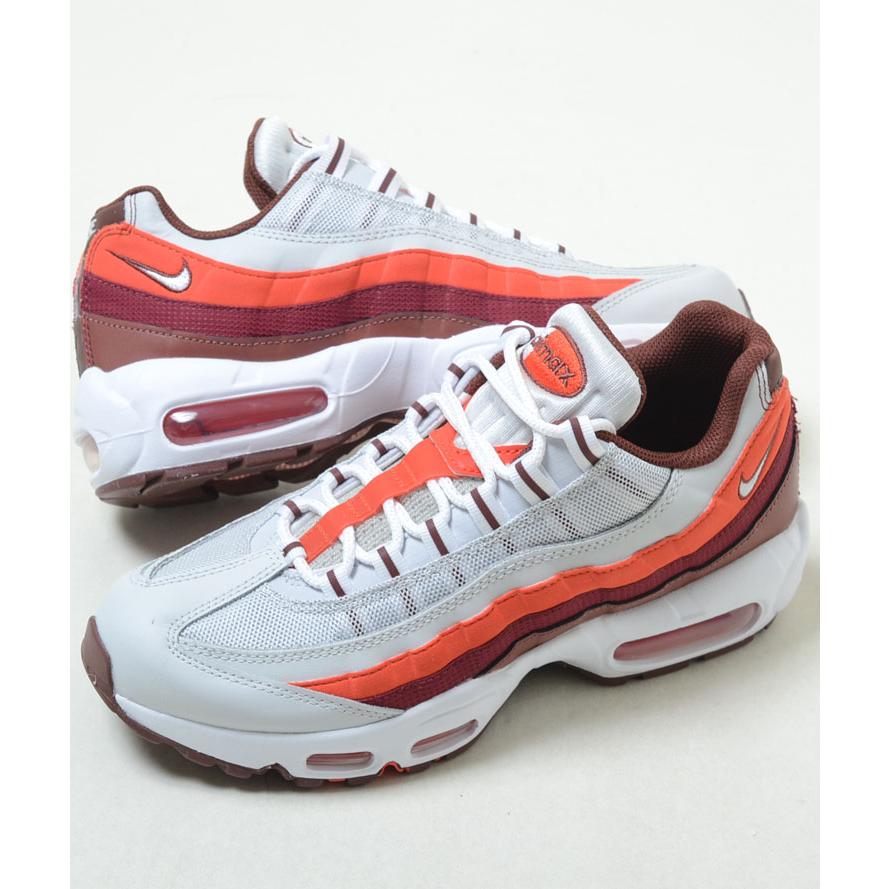 NIKE AIR MAX 95 ナイキ エア マックス 95 グレー×レッド 赤 メンズ