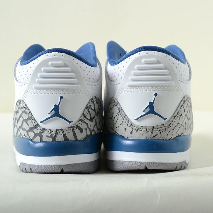 12cm-16cm NIKE JORDAN 3 RETORO (TD) ナイキ エア ジョーダン レトロ キッズ スニーカー ホワイト dm0968-148｜eco-styles-honey｜05