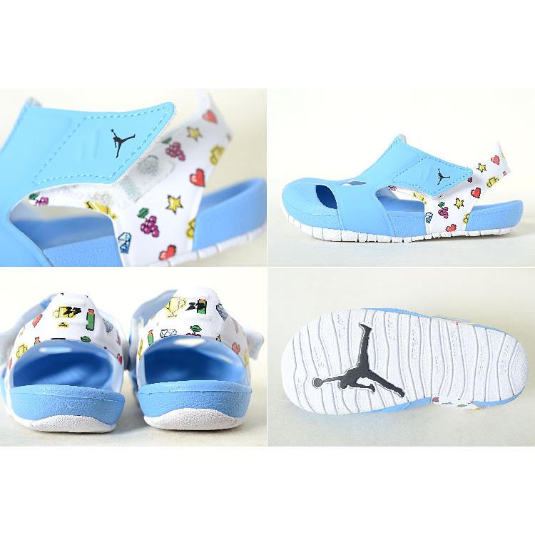 【12cm-16cm】NIKE JORDAN FLARE (TD) ナイキ ジョーダン フレア  (TD) ライトブルー 水色 サンダル BABY ベビー KIDS キッズ スニーカー シューズ 子供靴 dm897｜eco-styles-honey｜02