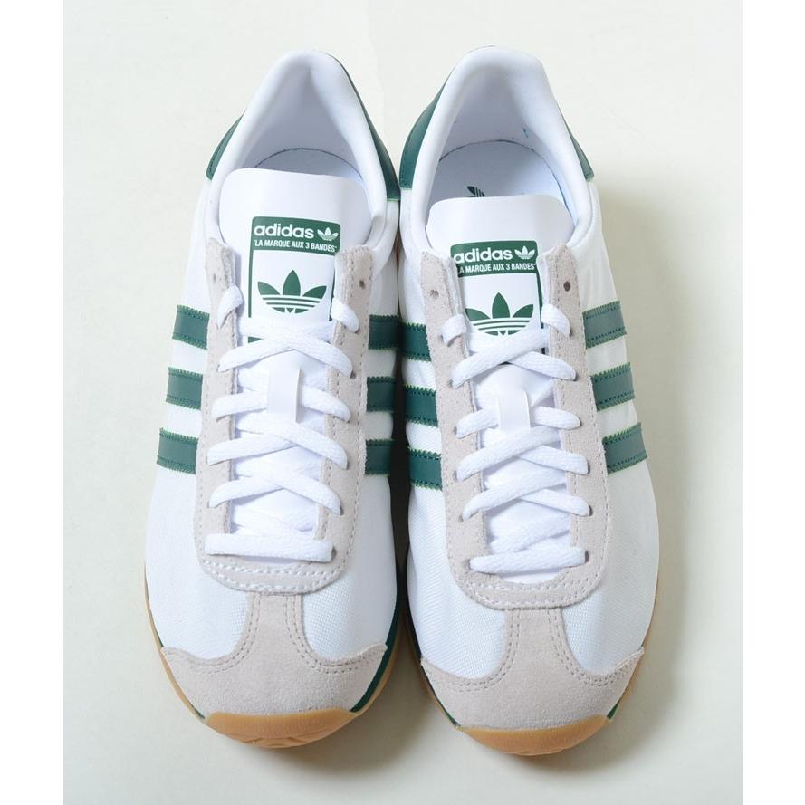Adidas Country Og アディダス カントリー Og ホワイト グリーン レディース スニーカー Ee5745 Ee5745 Honey 通販 Yahoo ショッピング