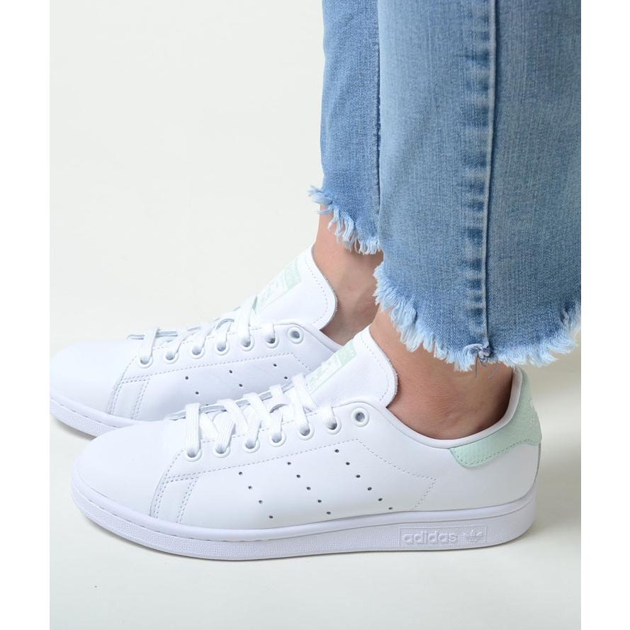 Adidas Stan Smith W アディダス スタンスミス W ホワイト ミントグリーン レディース スニーカー Ef6876 Ef6876 Honey 通販 Yahoo ショッピング