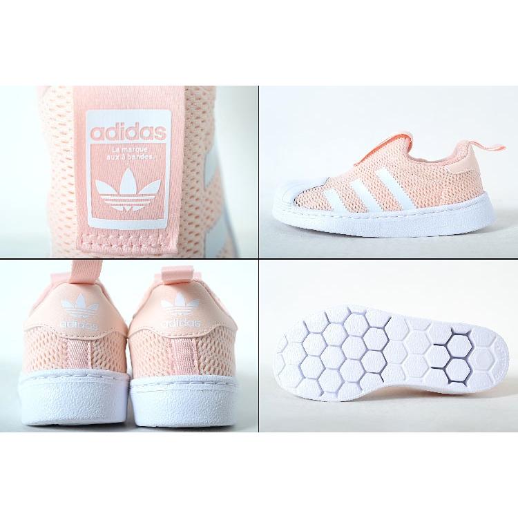 17cm 21 5cm Adidas Ss 360 C アディダス スーパースター 360 C ベビーピンク キッズ Kids ジュニア スニーカー 子供靴 スリッポン Ef9170 Ef9170 Honey 通販 Yahoo ショッピング