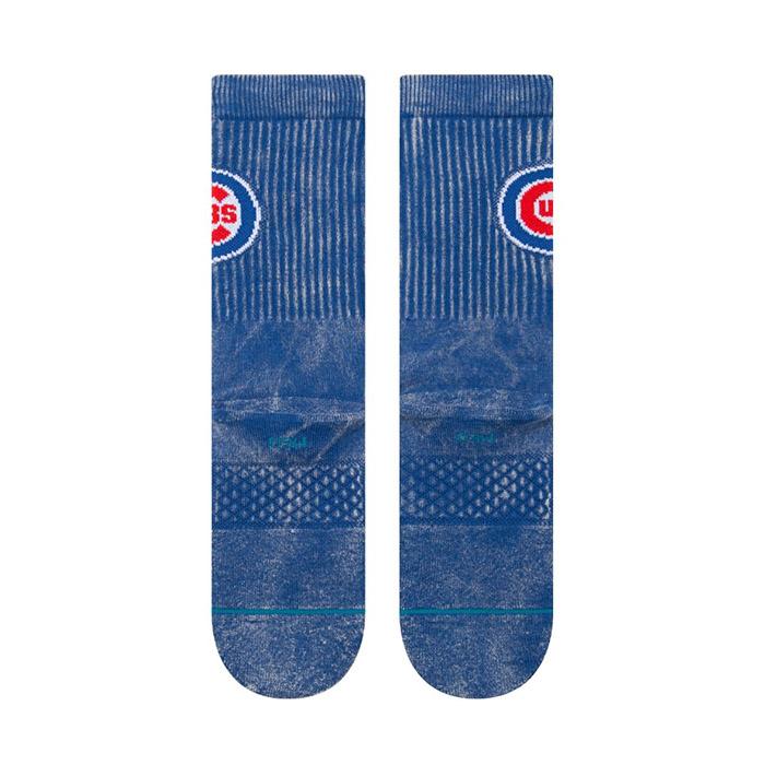 STANCE FADE CHI Socks スタンス フェード クルー ユニセックス メンズ レディース ソックス ブルー シカゴ・カブス fadechi MLB｜eco-styles-honey｜03