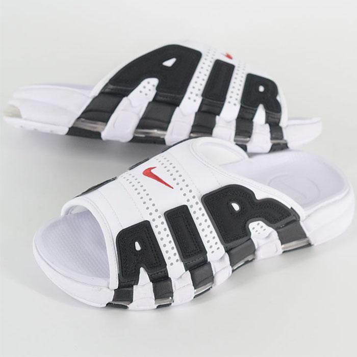 エアモアアップテンポスライド　NIKE FB7818-100 NIKE（ナイキ） NIKE AIR MORE UPTEMPO SLIDE エア モア アップテンポ