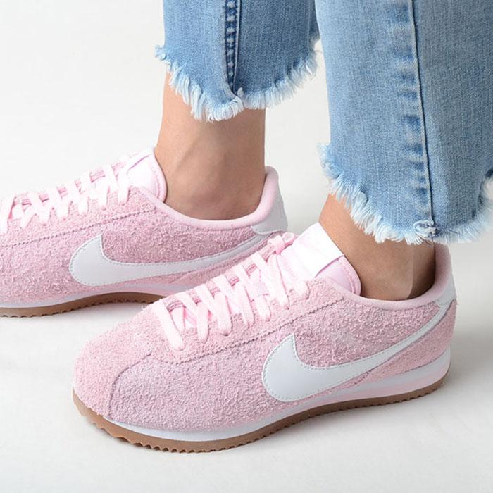 22.5 [ナイキ] コルテッツ ビンテージ W Cortez NIKE ピンク NIKE W CORTEZ VNTG ウィメンズ ナイキ コルテッツ ヴィンテージ