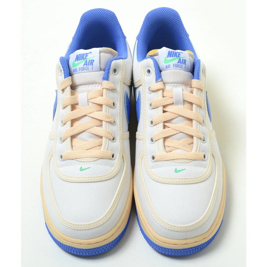 NIKE WMNS AIR FORCE 1 '07 ナイキ ウィメンズ エア フォース 1 07 セイル オフホワイト×ブルー 白×青 メンズ スニーカー fj5440-133｜eco-styles-honey｜02