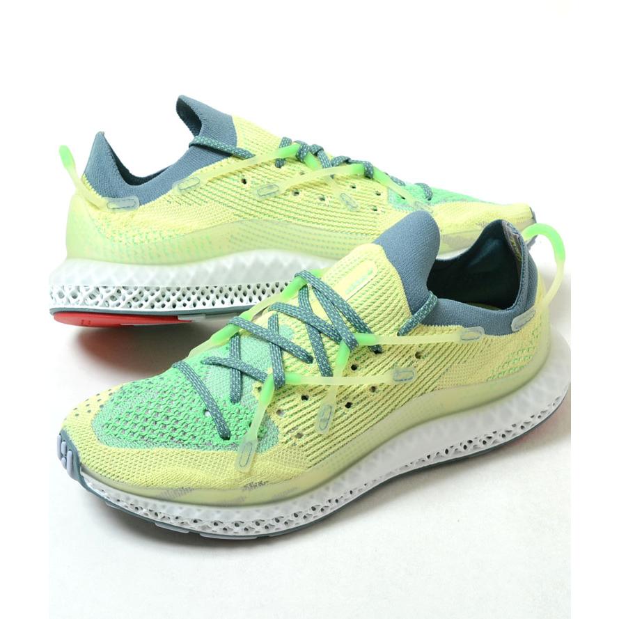 adidas 4D FUSIO アディダス イエローxグリーン 黄 緑 メンズ