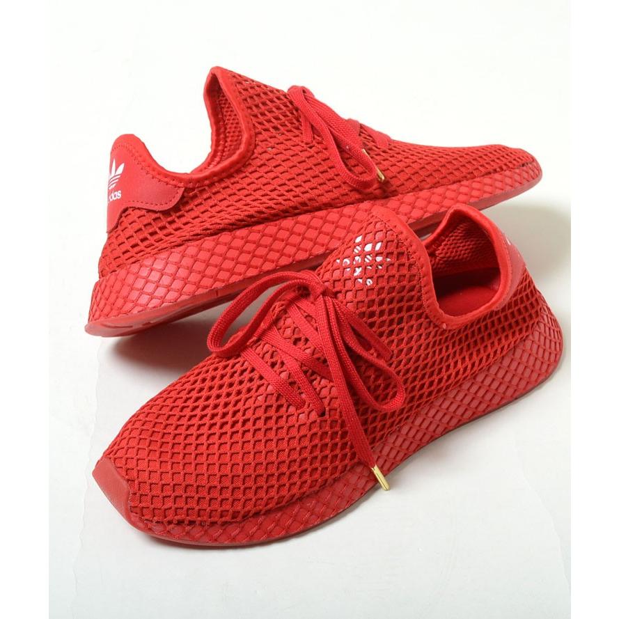 adidas deerupt schwarz rot