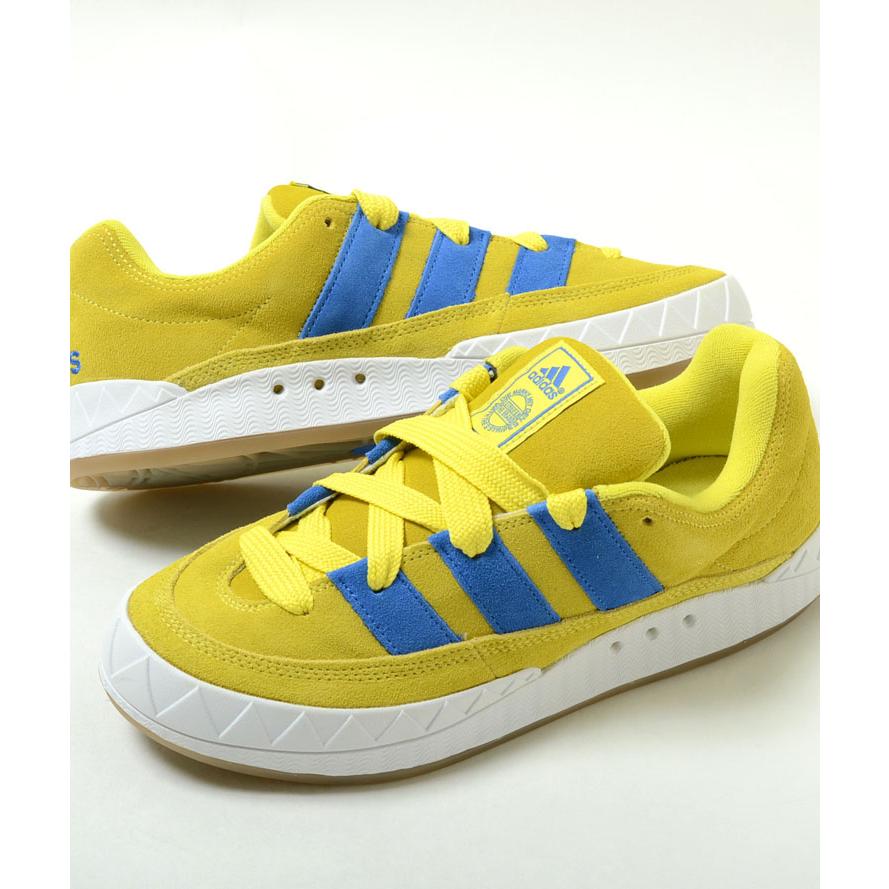 adidas（アディダス） ADIMATIC メンズ スニーカー イエロー ブルー