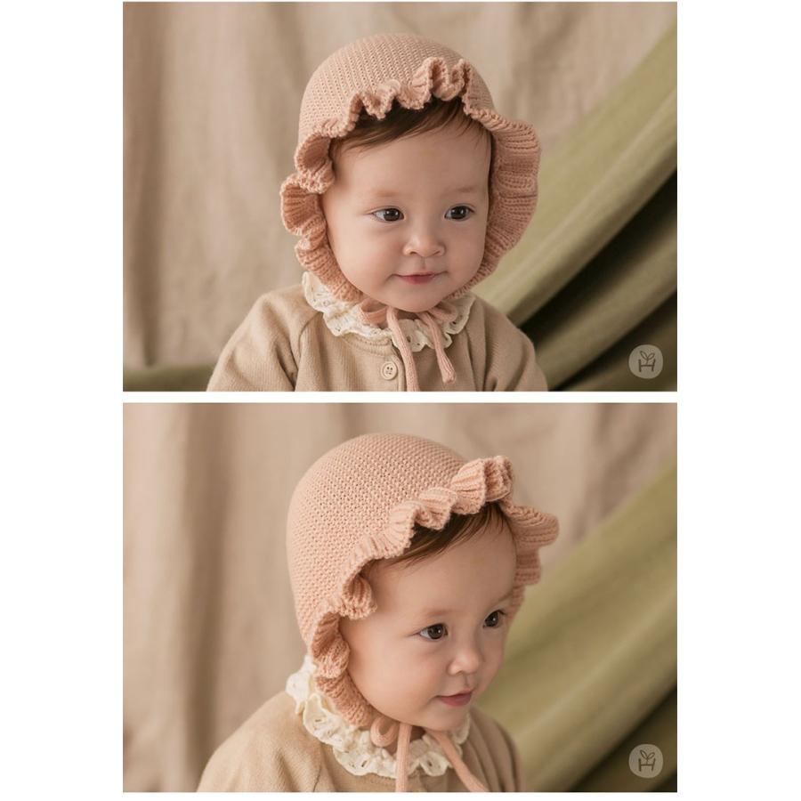 ボンネット フリルニットボンネット 帽子 ハット レース フリル クリーム ベージュピンク Happy Prince ベビー Baby Kids キッズ 子供服 お出かけ お宮参り セ Hkf2 02kn16 Honey 通販 Yahoo ショッピング