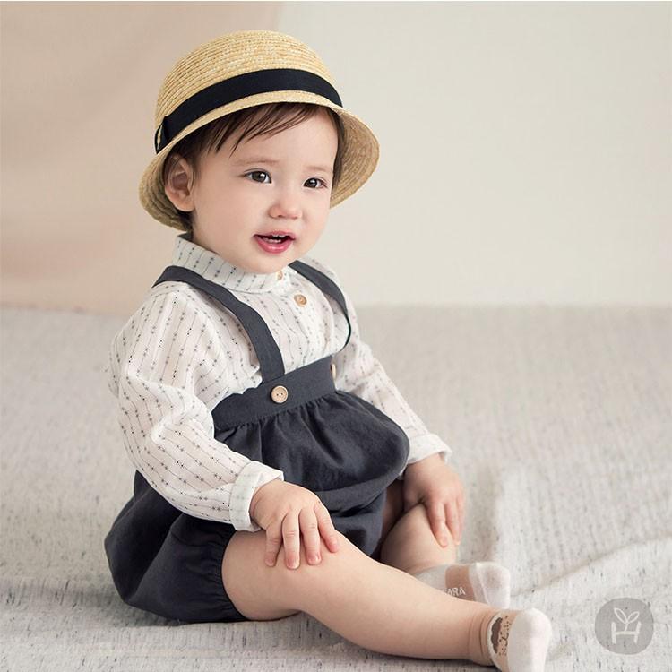 子供服 ベビー服 シャツ ブラウス HAPPY PRINCE  ベビー KIDS キッズ コットン  リネン お出かけ 1歳 2歳 夏 シンプル 上品 フォーマル カジュアル ベーシック｜eco-styles-honey