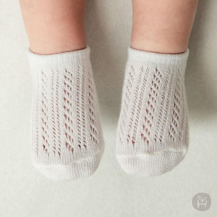 ベビーソックス 靴下 ベビー靴下 子供用くつ下 Happy Prince レース編み サマーソックス ホワイト ピンク ミントグリーン シンプル ベビー Baby Kids キッズ 子 Hkm1 05so01 Honey 通販 Yahoo ショッピング