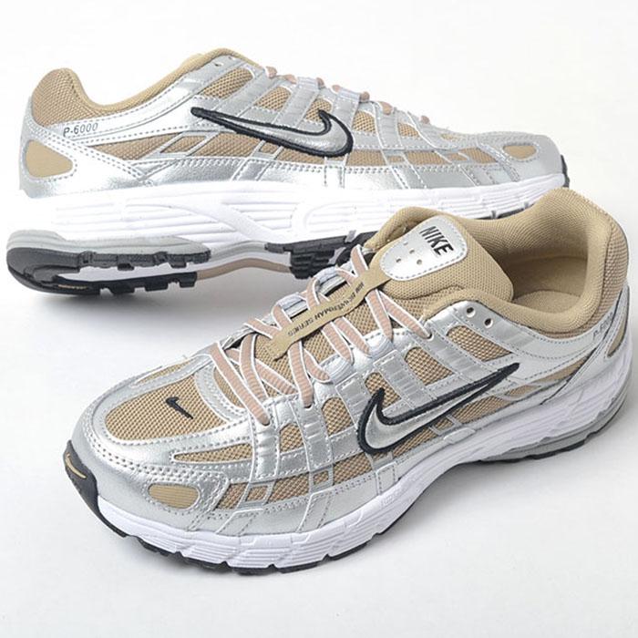 NIKE P-6000 ナイキ メンズ スニーカー カーキシルバー hq3030