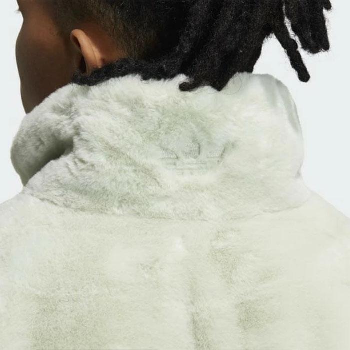 adidas（アディダス） フェイクファー ジャケット メンズ 秋冬用