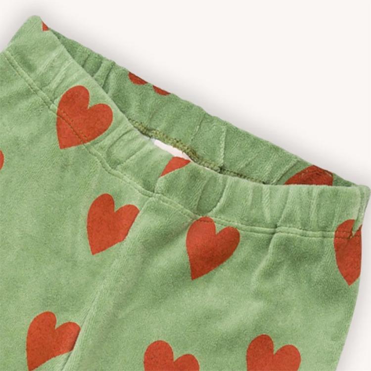 CarlijnQ カーラインク ワイドパンツ hearts - velvet flared legging 