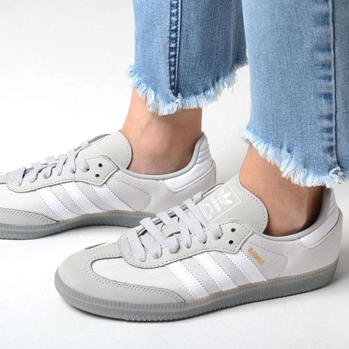 adidas SAMBA OG アディダス サンバ レディース スニーカー グレー 
