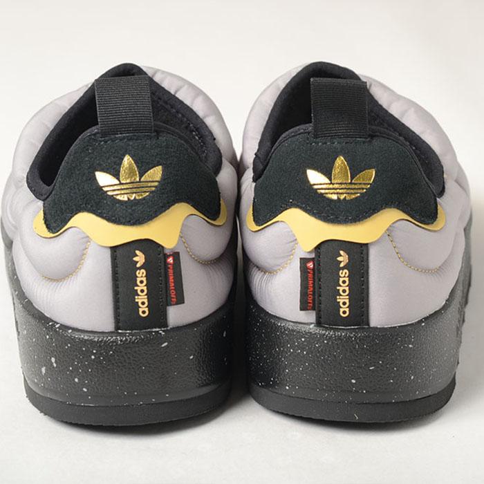 アディダス 防寒撥水 スニーカー adidas PUFFYLETTE アディダス パフィレッタ ホワイトXイエロー 27.5㎝ adidas（アディダス） パフィレッタ adidas PUFFYLETTE FTWWHT/OWHITE