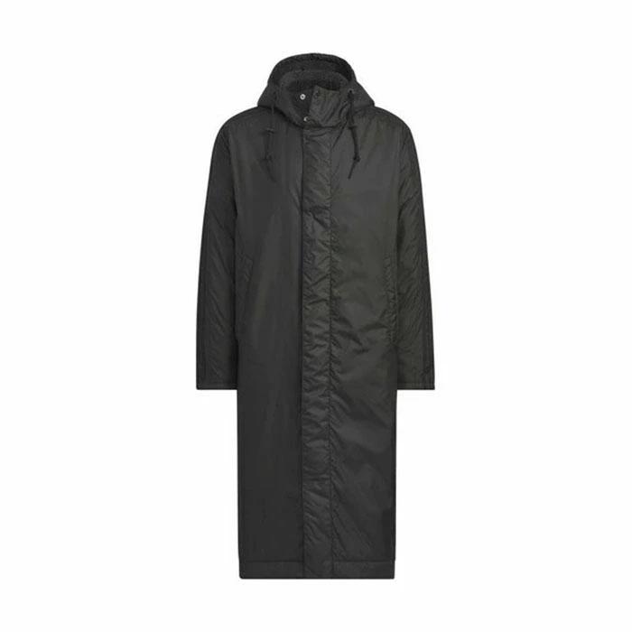 adidas（アディダス） ロング コート メンズ 秋冬用 ブラック jg8514