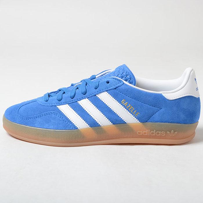 adidas gazelle 水色/ブルー adidas（アディダス） adidas GAZELLE INDOOR ガゼル インドア メンズ
