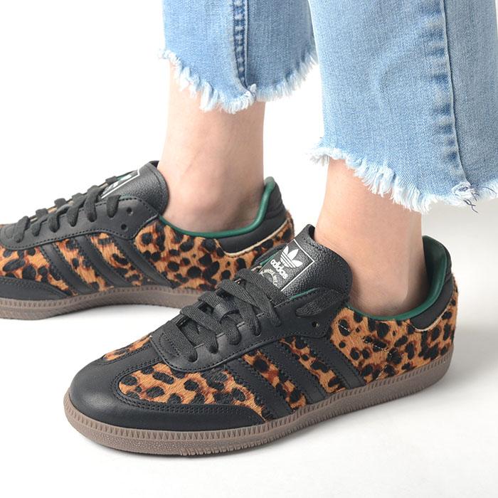 新品　レア　adidas Samba ブラック花柄　24センチ　サンバ adidas（アディダス） adidas SAMBA OG W サンバ レディース