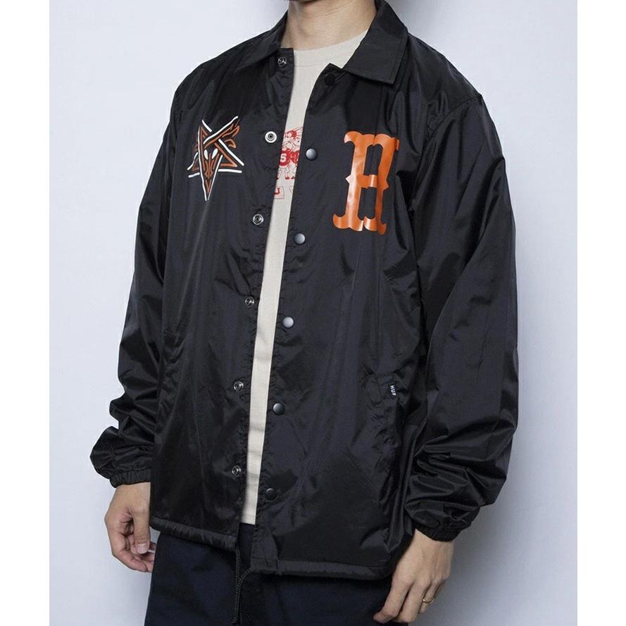 THRASHER HUF×THRASHER SPLIT COACHES JACKET ハフ×スラッシャー THRASHER HUF×THRASHER SPLIT COACHES JACKET ハフ×スラッシャー
