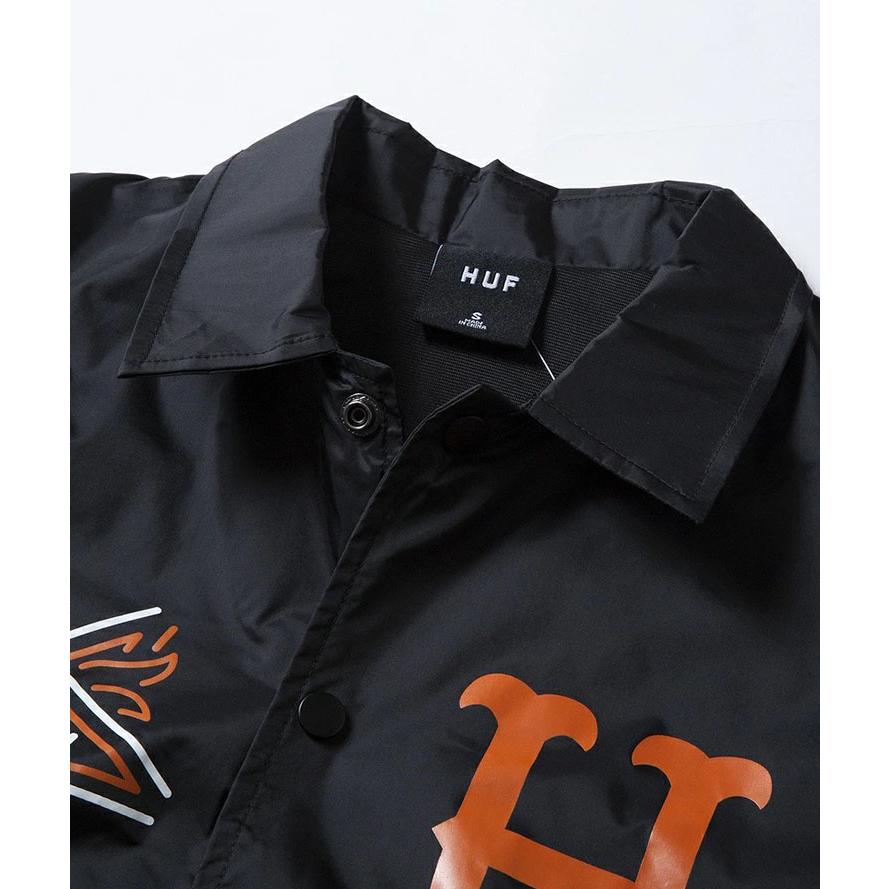 THRASHER HUF×THRASHER SPLIT COACHES JACKET ハフ×スラッシャー THRASHER HUF×THRASHER SPLIT COACHES JACKET ハフ×スラッシャー