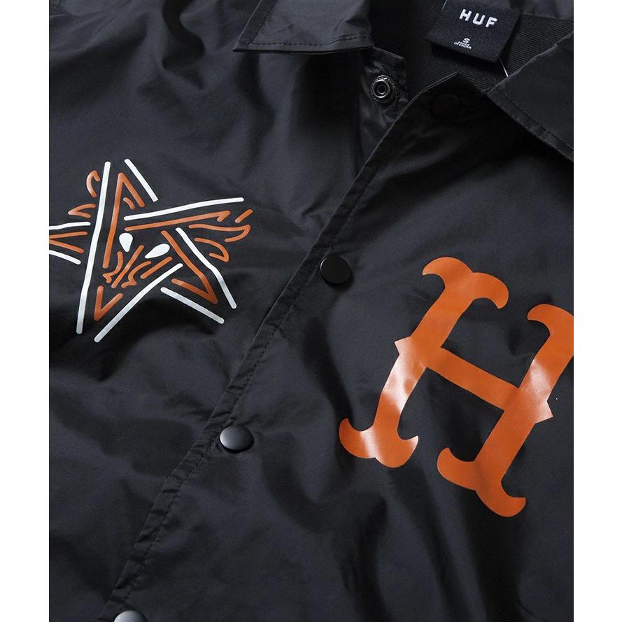 THRASHER HUF×THRASHER SPLIT COACHES JACKET ハフ×スラッシャー THRASHER HUF×THRASHER SPLIT COACHES JACKET ハフ×スラッシャー
