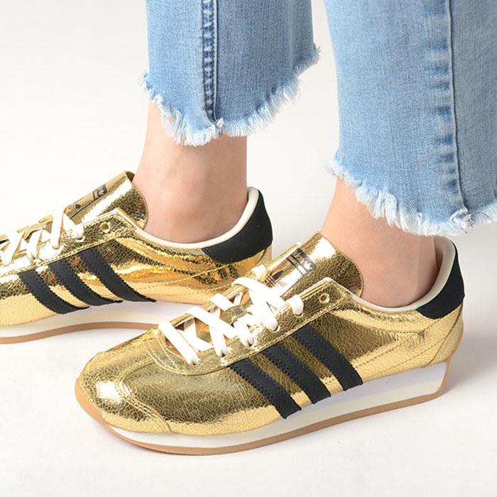 ★関税込★adidas★COUNTRY OG カントリー★22-30cm Gold ★ ☆人気☆【Adidas】☆COUNTRY OG カントリー☆22-30cm Gold