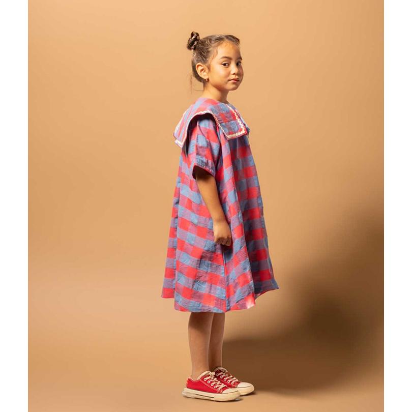 新品・未使用　zozio ワンピース　120-130 zozio 子供服 ワンピース キッズ チェック zozio KoQueliKo Mini one