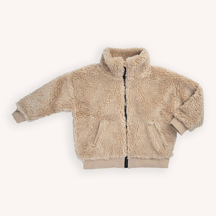 CarlijnQ カーラインクアウター jacket 86/92 CarlijnQ カーラインク ライオン柄 ベビー キッズ ボンバージャケット