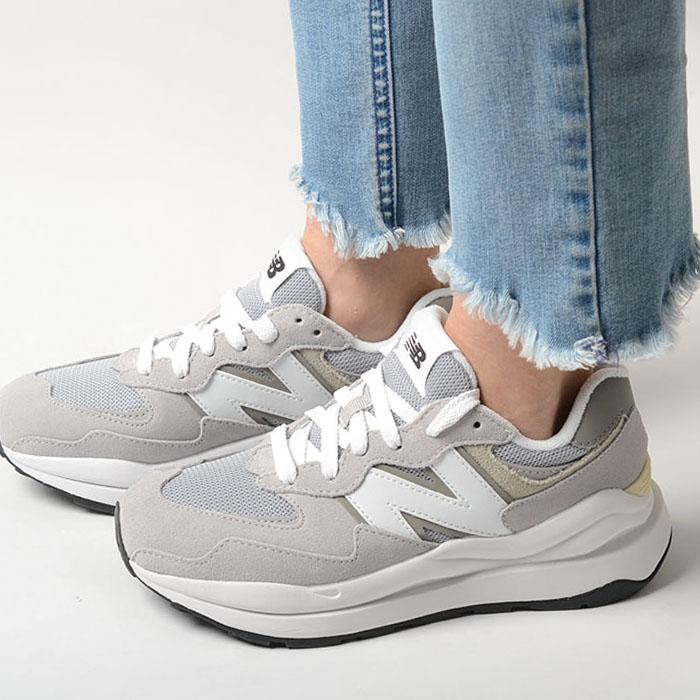 New Balance M5740CA 新品未使用24.5cm グレー/ホワイト New Balance（ニューバランス） NEW BALANCE M5740CA レディース