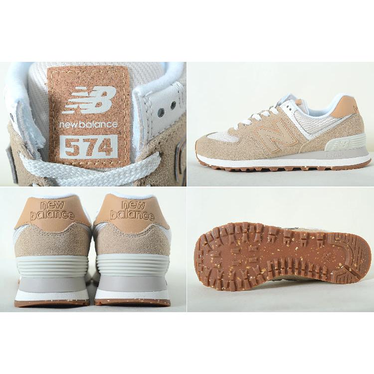 NEW BALANCE ML574 AA2 ニューバランス ML574 AA2 ベージュ×ホワイト メンズ スニーカー ml574aa2m｜eco-styles-honey｜02