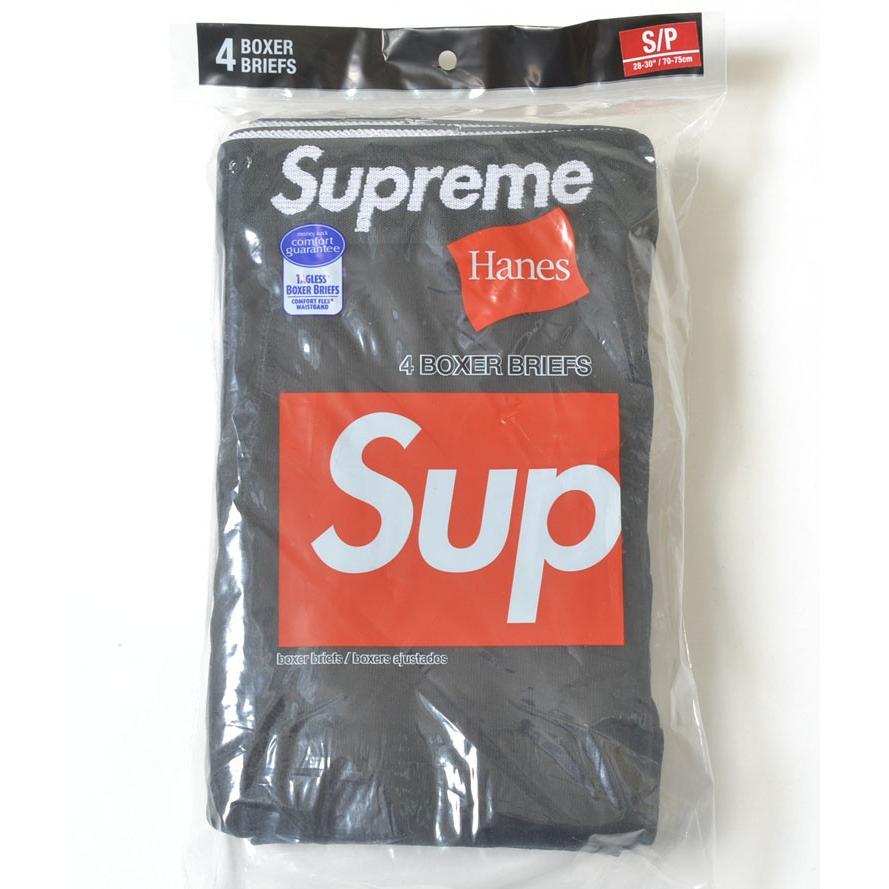 Supreme/Hanes Boxer Briefs (4Pack) シュプリームxへインズ ボクサーパンツ ブリーフ 4枚入り 全2色 Supreme/Hanes Boxer Briefs (4Pack) シュプリームxへインズ ボクサーパンツ ブリーフ 4枚入り 全2色