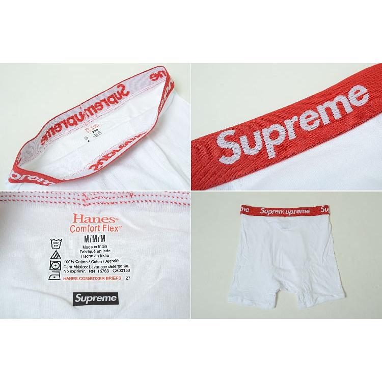 Supreme/Hanes Boxer Briefs (4Pack) シュプリームxへインズ ボクサーパンツ ブリーフ 4枚入り 全2色 Supreme/Hanes Boxer Briefs (4Pack) シュプリームxへインズ ボクサーパンツ ブリーフ 4枚入り 全2色