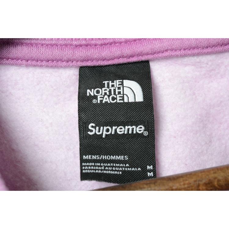 supreme ×ノースフェイス ピグメントプリンテッドクルーネック