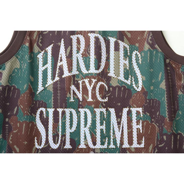並行輸入品】Supreme Hardies Camo Basketball Jersey シュプリーム  