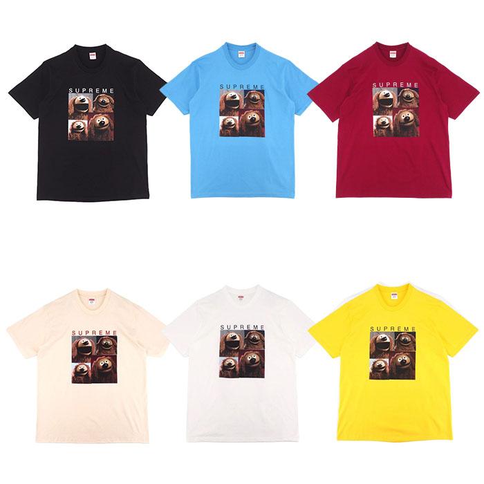 【並行輸入品】Supreme Rowlf Tee シュプリーム メンズ ティシャツ 半袖 ブラック ホワイト ブライトブルー S M L XL 全6色｜eco-styles-honey｜07