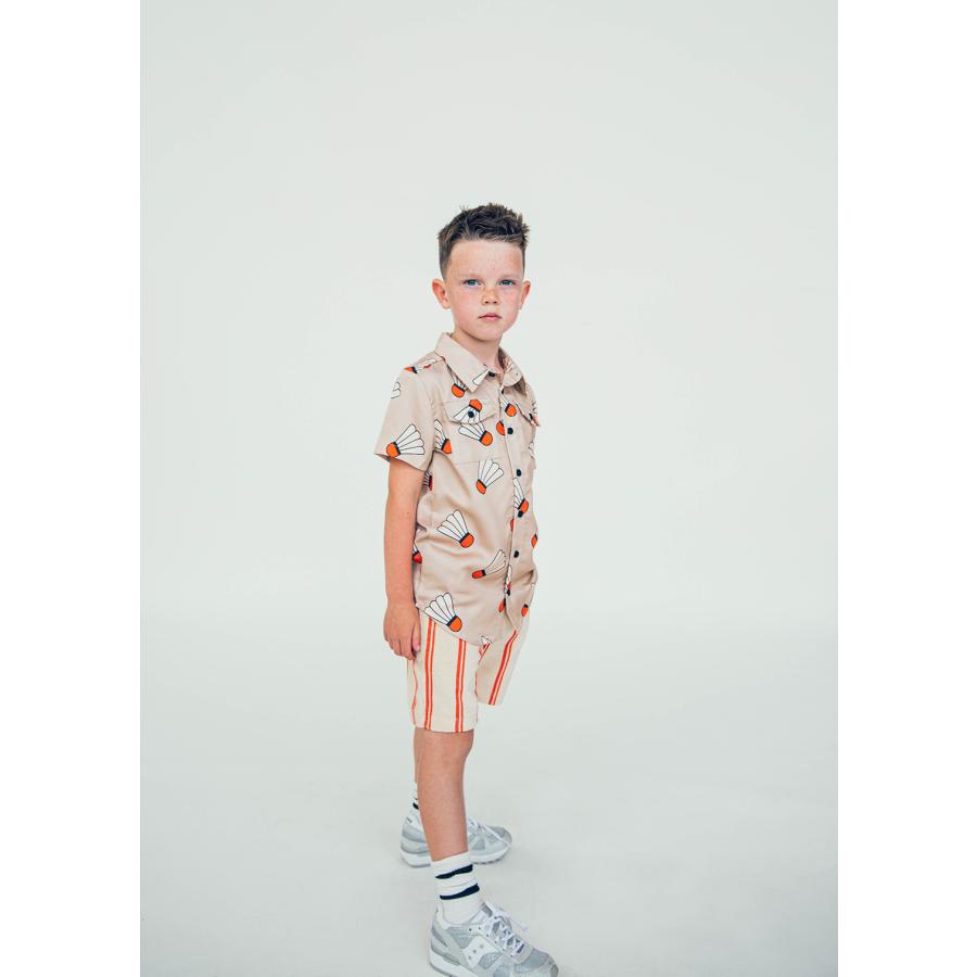 CarlijnQ カーラインク Stripes flame - bermuda ショートパンツ