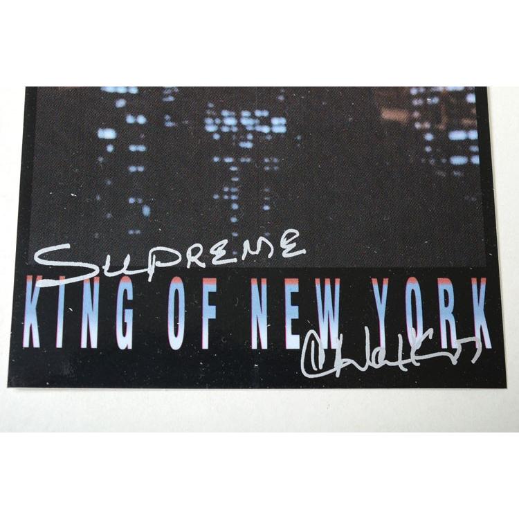 Supreme Christopher Walken King Of New York Sticker シュプリーム