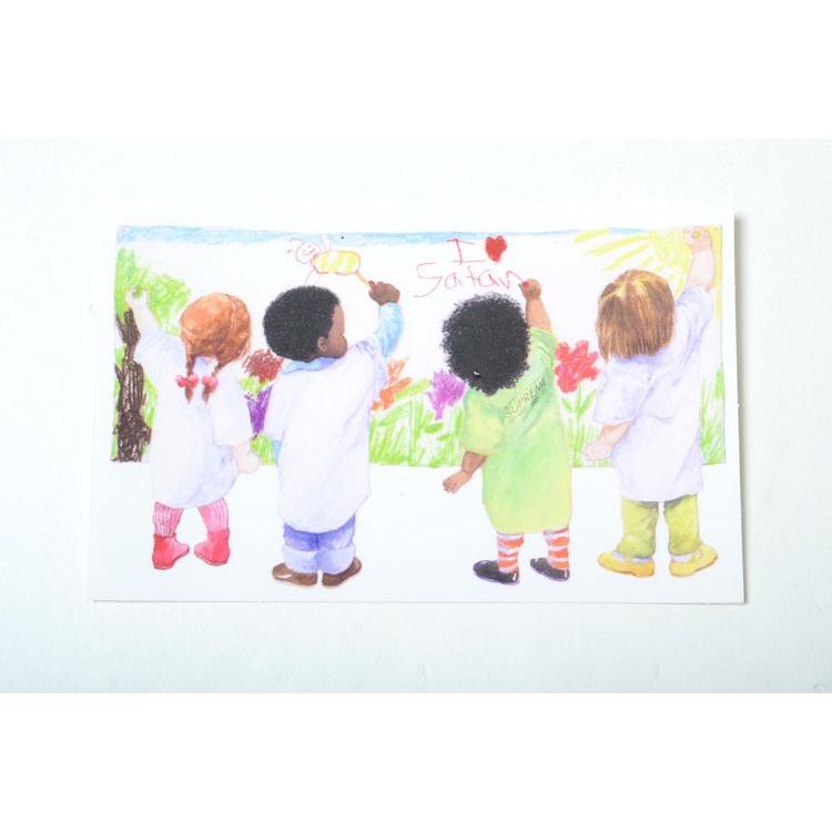 Supreme（シュプリーム） Supreme Kids Sticker I love Satan