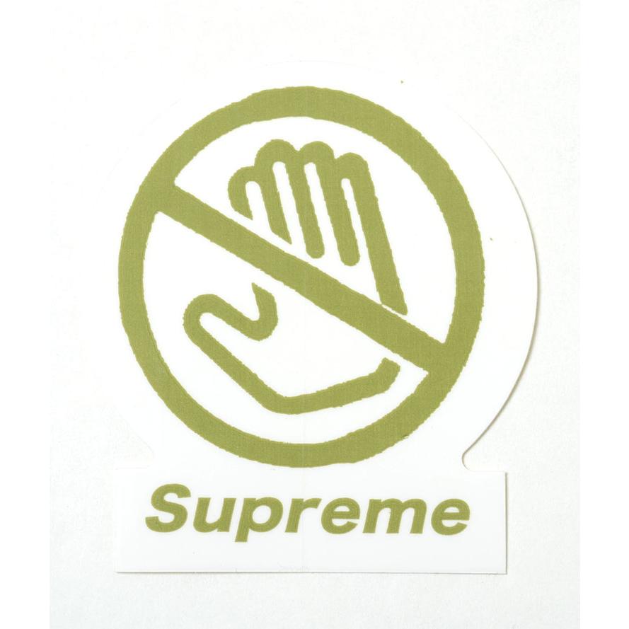 Supreme（シュプリーム） Supreme Warning Sticker ワーニング